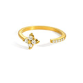 Petite Bloom adjustable ring