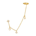 Petite Bloom Earring piercing free cuff
